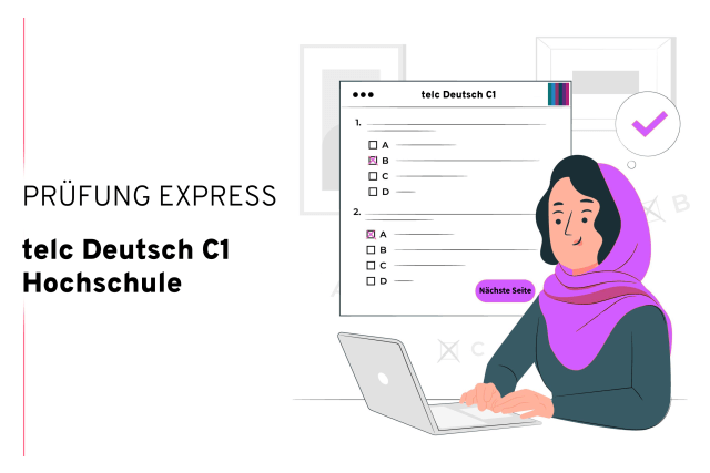 Prüfung Express – telc Deutsch C1 Hochschule